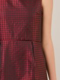 high-waisted sleeveless dress