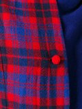 checked wool blazer 