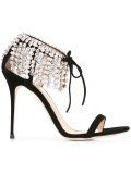 diamanté embellished sandals 