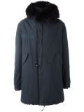 raccoon fur collar parka