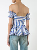 striped blouse
