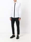 grossgrain trim shirt