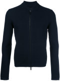 zipped cardigan 