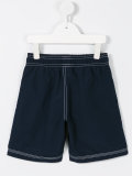 logo print swim shorts 