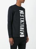 logo print sweatshirt