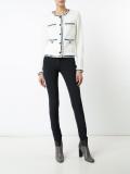 contrasting detail jacket