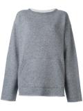 raw edge jumper