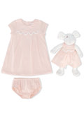 short-sleeve dress & bloomers set