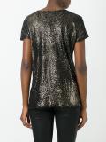 metallic T-shirt