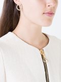 'Mixed Smooth Stick and Circle' earrings