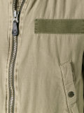 frayed cuffs bomber jacket
