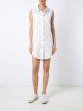 printed shirt dress
