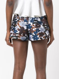 floral print shorts