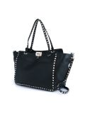 'Rockstud'中号梯形手提包