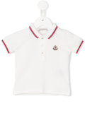 embroidered logo polo shirt 