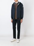 reversible hooded jacket