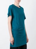 asymmetric hem T-shirt