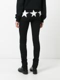 star print skinny jeans