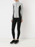 panelled jacquard jacket
