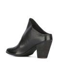 heeled peep-toe mules