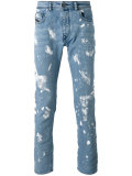 paint effect jeans 