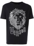 embellished logo T-shirt 