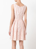 lace fit and flare dress