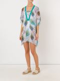animal print beach dress