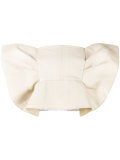 Off shoulder frill top 