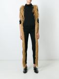 faux fur waistcoat