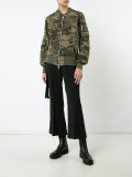 camouflage bomber jacket