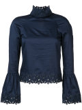 high neck blouse 