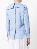 square collar blouse