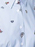 printed striped shirt