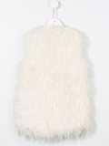 faux fur gilet