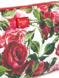 floral printed clutch
