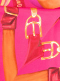 belt print scarf
