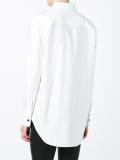 epaulette detail plain shirt