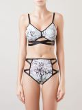 high waist floral briefs