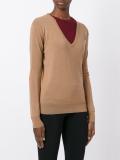 V-neck jumper