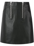 leather skirt