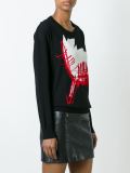 flower intarsia jumper