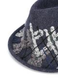 'X' fedora hat