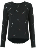 embroidered T-shirt