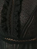 ruffled trim dress 