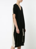 drawstring T-shirt dress