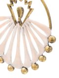 panelled earrings