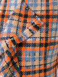 plaid ruffled dress