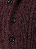 cable knit cardigan