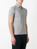 embroidered logo polo shirt 